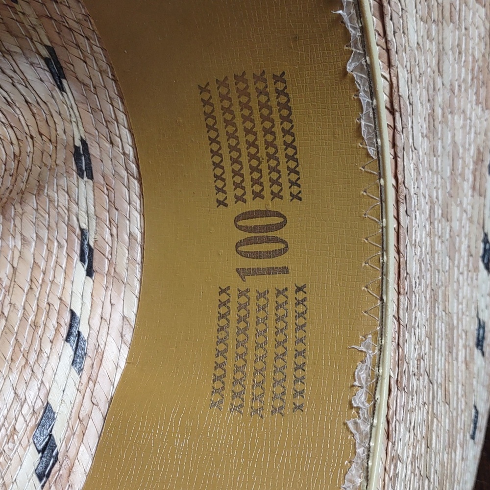 Sahuayo "Pecos" Woven Straw Hat - Picture 10 of 10
